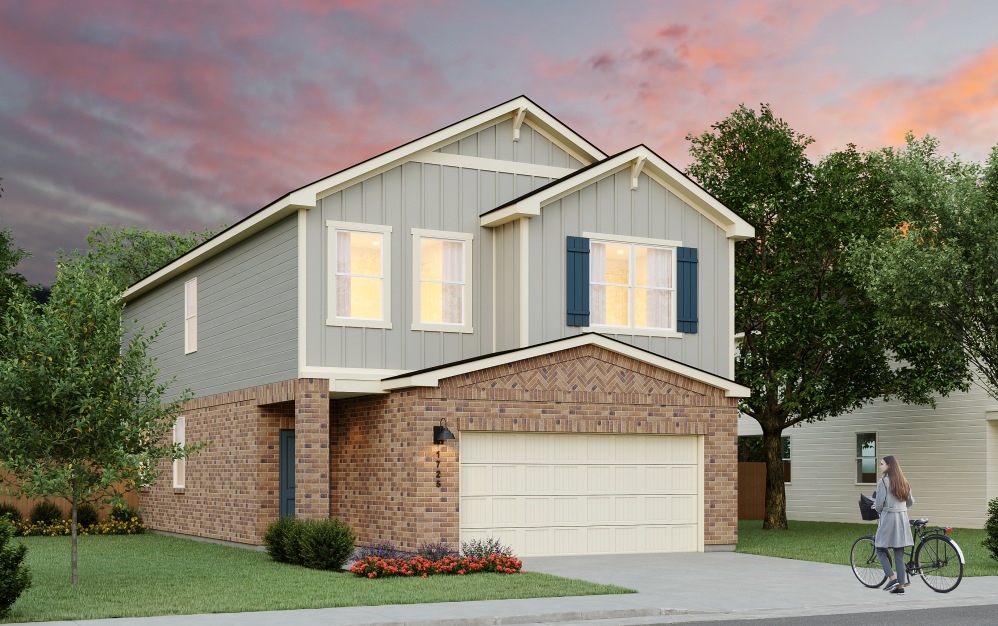 S3 - 4 bedroom floorplan layout with 2.5 bathrooms and 1890 square feet (Elevation C)